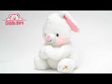 Paws for Prayer Musical Bunny with Light Up Cheeks "This Little Light of Mine"