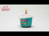 Cuddle Barn 10" Big Birthday Cupcake Spinner