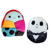 Tim Burton's The Nightmare Before Christmas Jack and Sally 12" Stuffed Plush by Kelly Toy