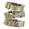 Be Free Butterfly Tri-Tone Bracelet