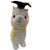Graduation Musical Plush Stuffed Animal 12" Llama Cream Color