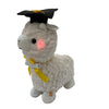 Graduation Light Up Musical Plush Stuffed Animal 12" Llama Cream Color