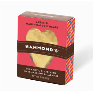 2 Oz. Caramel Marshmallow Milk Chocolate Heart