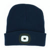 Night Scout™Rechargeable LED Navy Beanie Hat