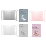 Bye Bye Bedhead Silky Satin Pillow Case for Beauty Sleep with Zippered Closure