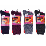 Polar Extreme Heat Women's Marl Heavy Brushed Socks BUY 1 GET 1 FREE