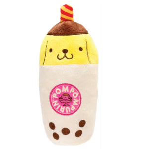 15" Sanrio Pompompurin Boba Tea Stuffed Plush