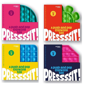 Pressssit! Fidgety Silicone Push & Pop Thinking Toy