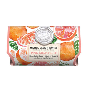 Michel Design Works Pink Grapefruit Large Bath Soap Bar