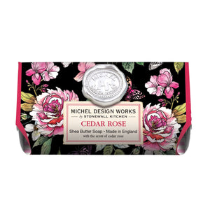 Michel Design Works Cedar Rose Large Bath Soap Bar