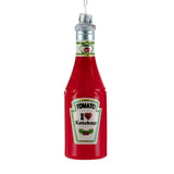  I Love Ketchup Bottle Ornament 