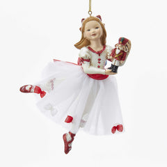 Adorno Navideño De Cascanueces Clara - Decoración De Resina Para árbol De Navidad