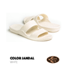Pali Hawaii Classic Jandal White Two Straps Adult Sandals